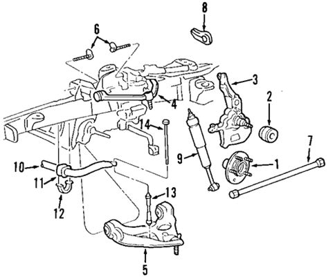 FRONT SUSPENSION for 2004 Ford Ranger