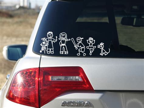 Family Stickers | Family Car Stickers