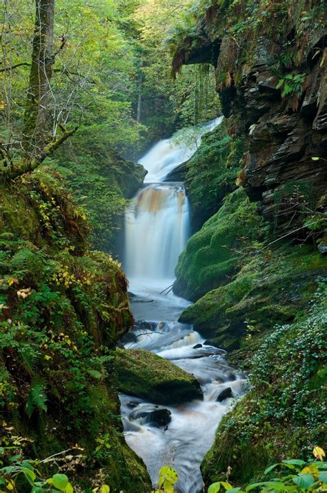 Snowdonia waterfall | Waterfall, Scenery, Landscape