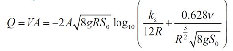 Solved for a) use mannings equation, and part b use darcy, I | Chegg.com