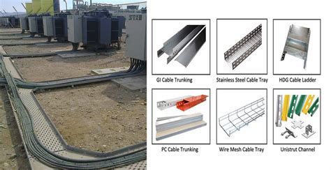 Difference Between Cable Tray, Cable Ladder And Cable Trunking With PDF ...