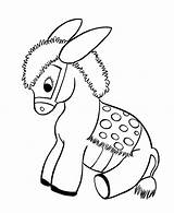 Free Printable Donkey Coloring Pages For Kids sketch template