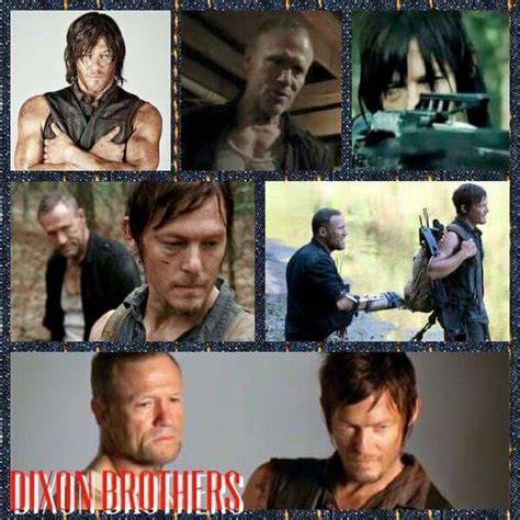 Dixon Brothers.. | Dixon, The walking dead, Fictional characters