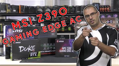 MSI Z390 Gaming Edge AC Review! - YouTube