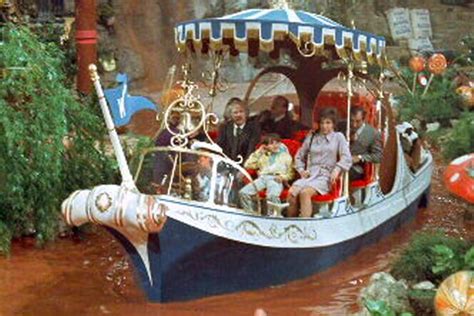 Willy Wonka Chocolate River Boat