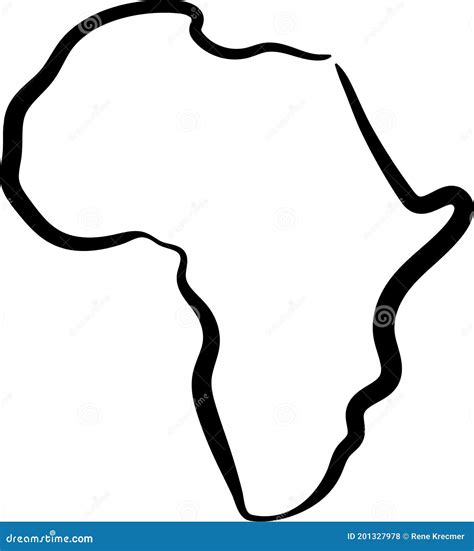 Africa Outline And Plane Logo Sign Cartoon Vector | CartoonDealer.com #189960243