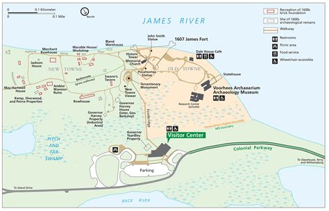 Colonial National Historical Park | JAMESTOWN PARK MAP
