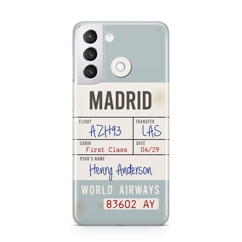 Baggage Tag Protective Samsung Galaxy Case – Dyefor