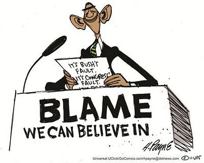 Warning Signs: Blamer-in-Chief