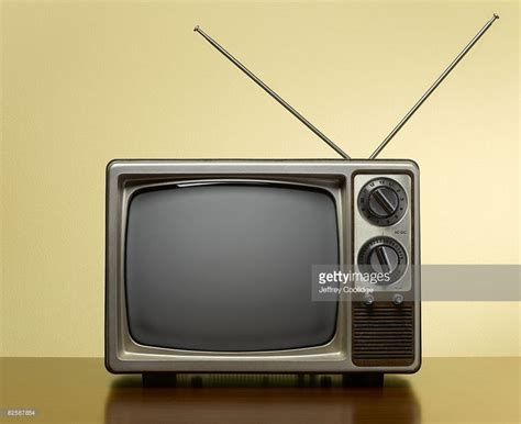 Vintage TV with Antenna