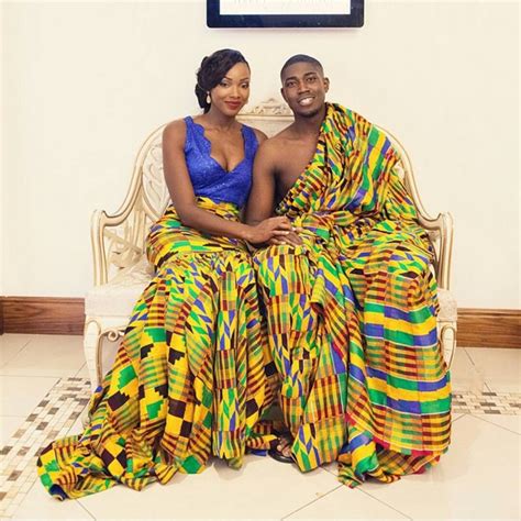 Beautiful Kente Styles For A Ghanaian Traditional Wedding-Get Inspired By These Amazing Photos ...