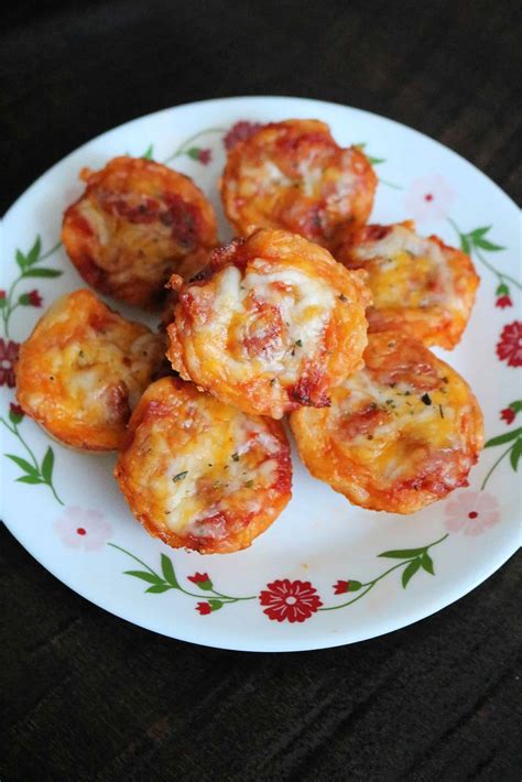 Easy Mini Pepperoni Pizza Muffins - Kindly Unspoken