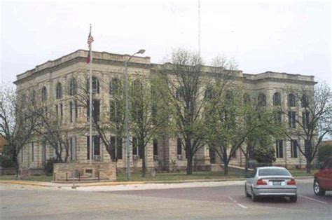 Haskell County courthouse, Haskell, Texas.