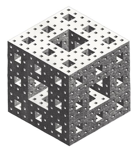 Jamie Mills Illustration: Menger Sponge