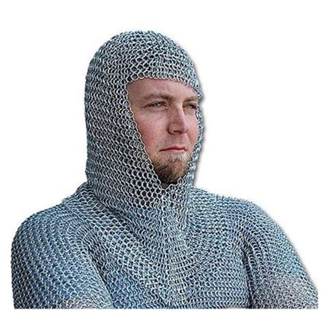 Medieval Armour: Mail Coif. Types of mail coifs, Facts and History