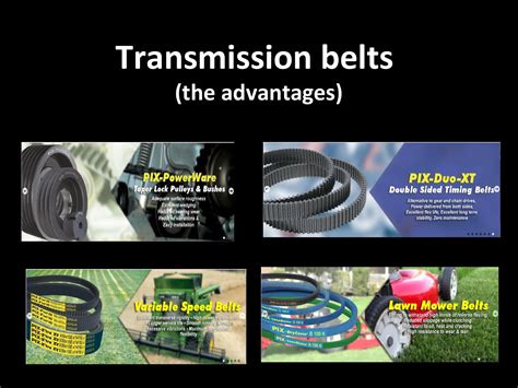 Transmission belts – the advantages: by PIX Transmission Limited - Issuu