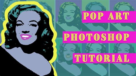 Andy Warhol Pop Art Photoshop Tutorial