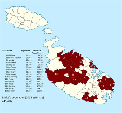 Half of Malta's population lives in the red area [2000x1860] : europe