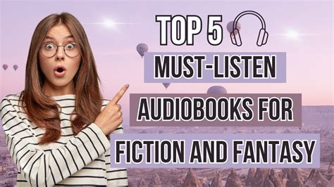 Top 5 Must-Listen Audiobooks for Fiction and Fantasy - YouTube