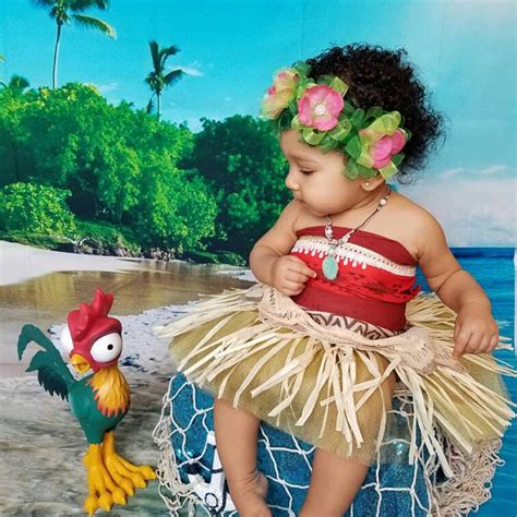 Moana Costume Moana outfit Moana Disney Baby Moana dress | Etsy