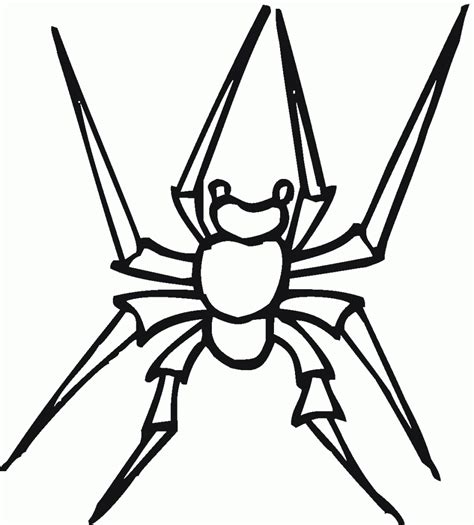 Free Printable Spider Coloring Pages For Kids