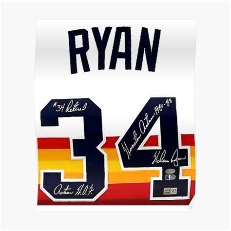 "Nolan Ryan Fight a Nolan Ryan Fight " Poster for Sale by KingPantherS | Redbubble