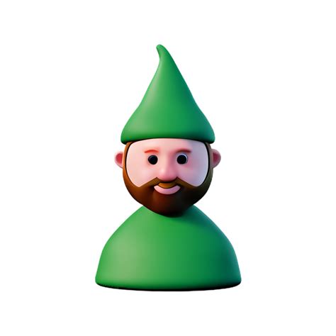 Gnome 3d rendering icon illustration 28611115 PNG