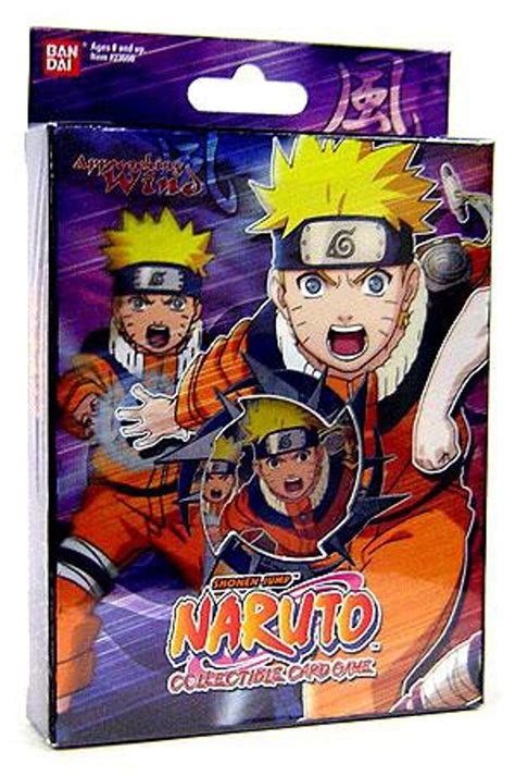 Naruto Card Game Approaching Wind Rampage Tornado Nauto Theme Deck ...