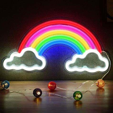 NEW RAINBOW NEON SIGN LED WALL ART WN12 – Uncle Wiener's Wholesale