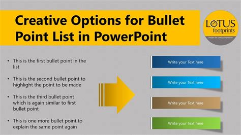 PowerPoint Tips and Tricks: Creative Options for Bullet Point List - YouTube