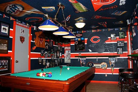 Chicago Bears mancave! | Chicago bears man cave, Chicago bears, Chicago ...