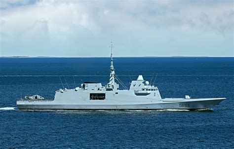 Wallpaper France, frigate, Languedoc images for desktop, section оружие ...