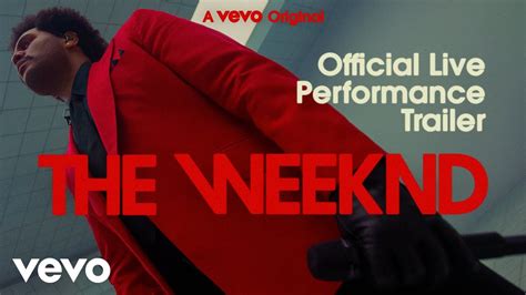 The Weeknd - Trailer (Official Live Performance) - YouTube