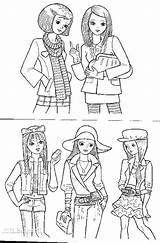 Online coloring Pages Coloring Page Girlfriend For Girls Download  sketch template