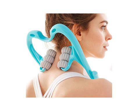 MaxMount Neck Massage Roller - Turquoise - us.MaxGaming.com