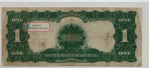 1899 Silver Certificate One Silver Dollar