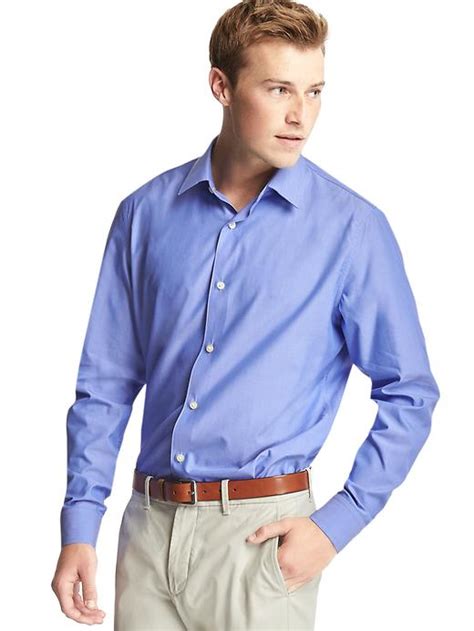 Supima Cotton standard fit shirt | Gap