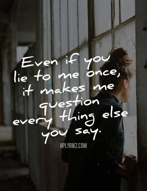 Dont Lie To Me Quotes. QuotesGram