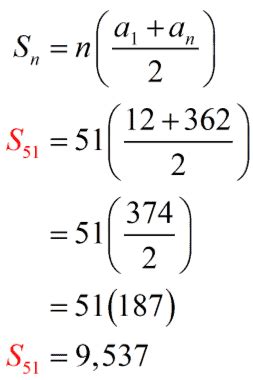 Arithmetic Series Formula | ChiliMath