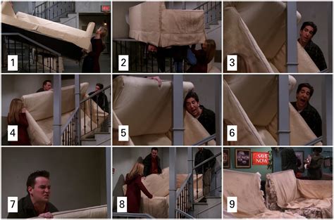 Mathematician Reveals Solution To Ross Geller's Iconic 'PIVOT!' Sofa Scene In Friends