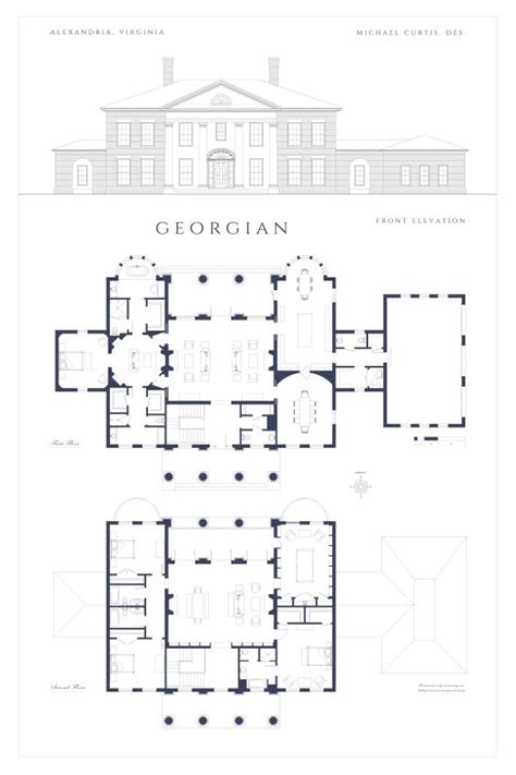 Georgian Country House Floor Plans | Viewfloor.co