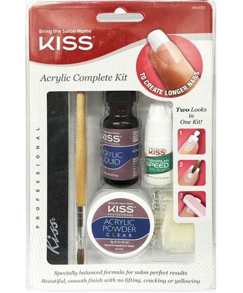 kiss products implements | Kiss Acrylic Complete Nail Kit - PaksWholesale