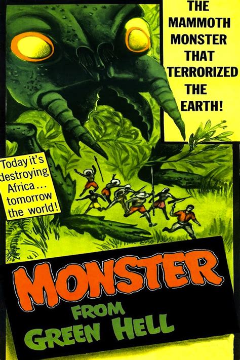 Monster From Green Hell (1958) - Black Horror Movies