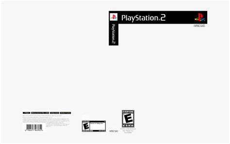 Playstation 2 Cover Template , Png Download - Ps2 Game Cover Template ...