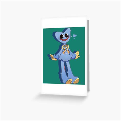 "Poppy Playtime Chapter 2, Huggy Wuggy " Greeting Card by WeezyTee | Redbubble