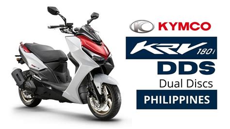 Kymco KRV 180i DDS Philippines Price: PHP168k, Colors, Specs, Features - YouTube