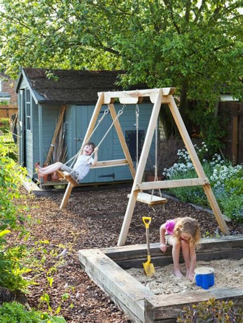 23 Awesome Kids Garden Ideas With Outdoor Play Areas | HomeMydesign