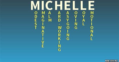 The meaning of michelle - Name meanings