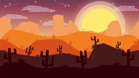 Parallax Desert Background | GameDev Market