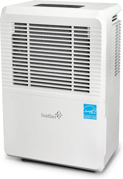 Ivation 70 Pint Energy Star Dehumidifier with Pump - Large-Capacity for Spaces Up to 4,500 Sq Ft ...